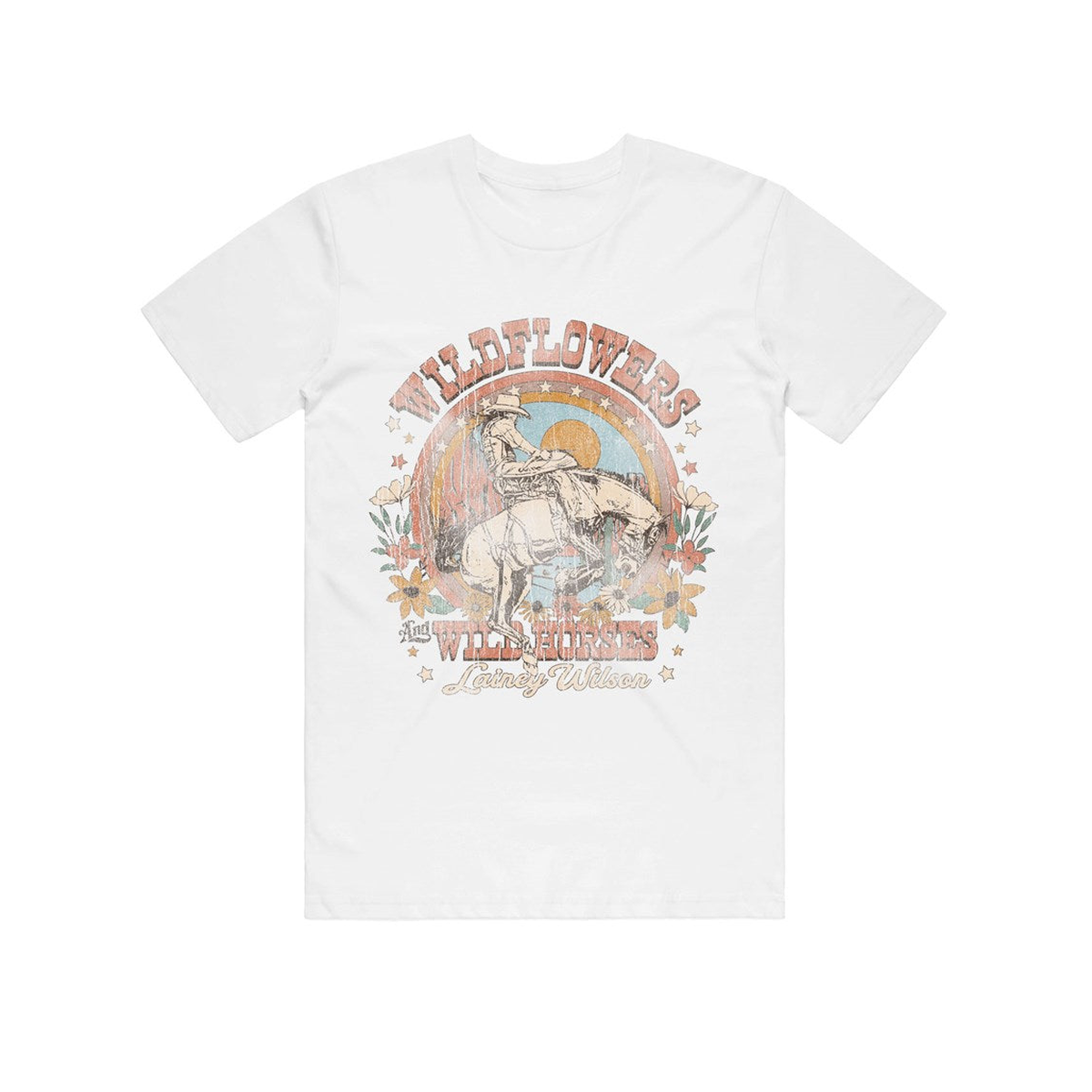 Lainey Wilson Wild Horses T-Shirt – White