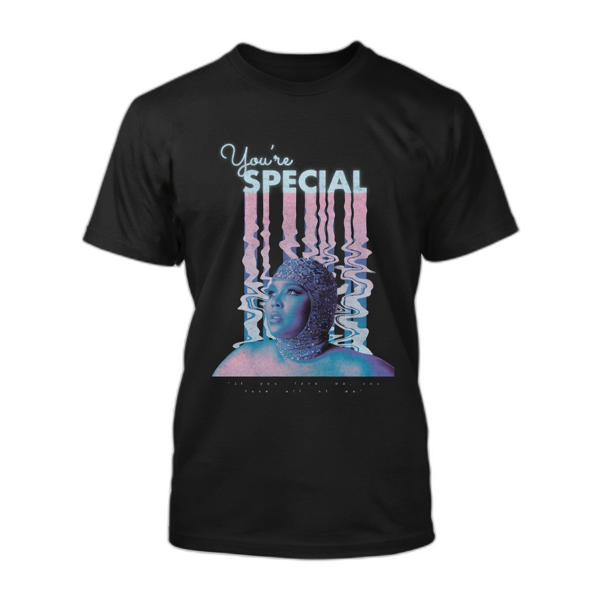 Lizzo Special Drips Tall T-Shirt – Black