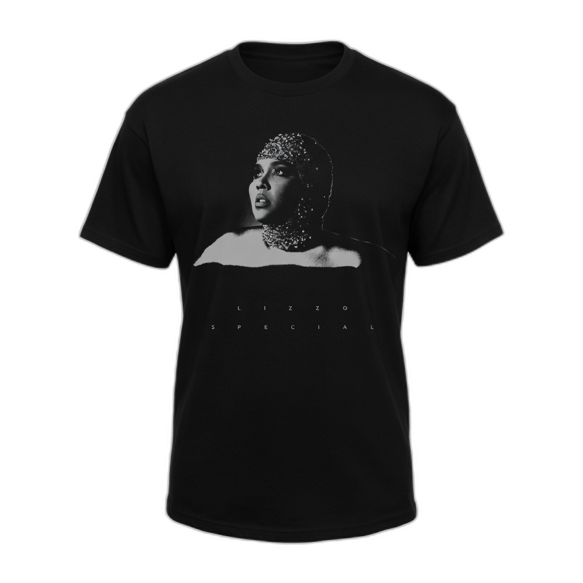 Lizzo Special Portrait T-Shirt – Black