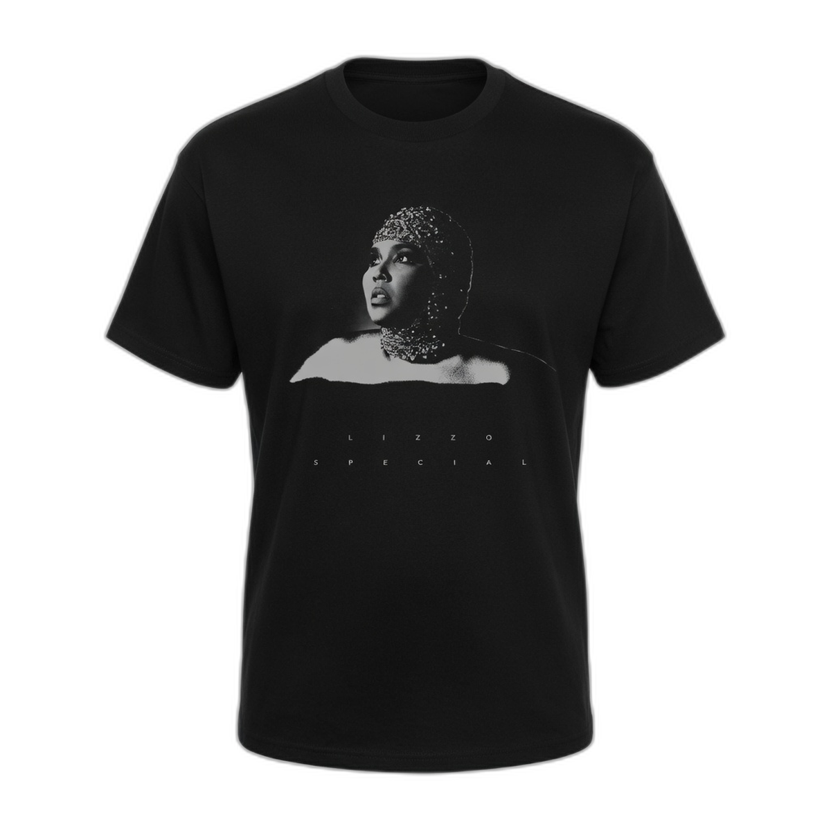 Lizzo Special Portrait Tall T-Shirt – Black