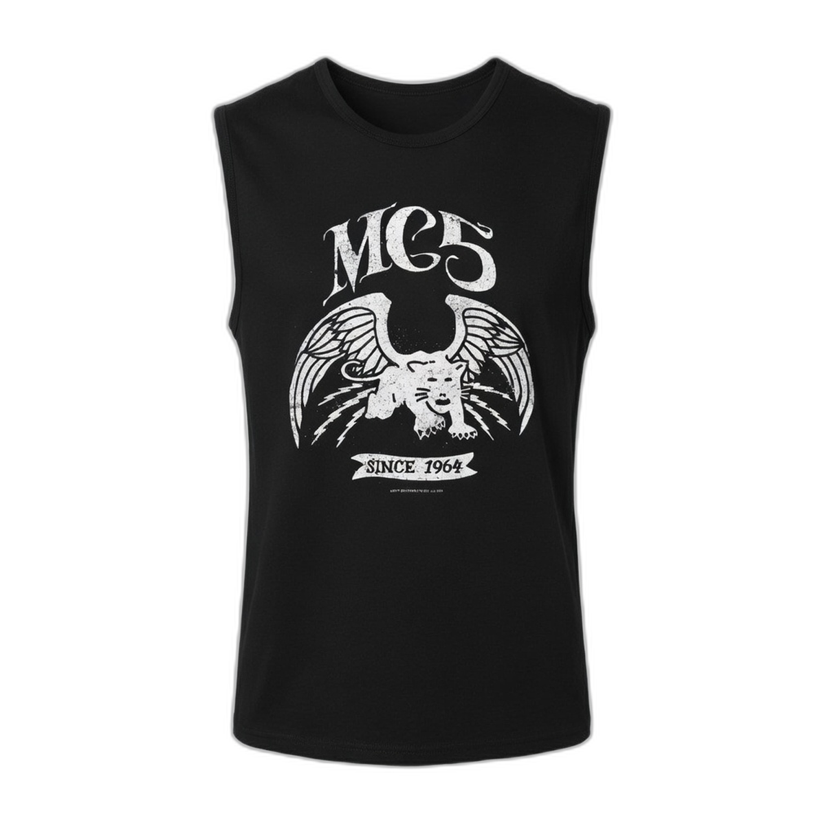 MC5 Panther Logo Tank Top – Black