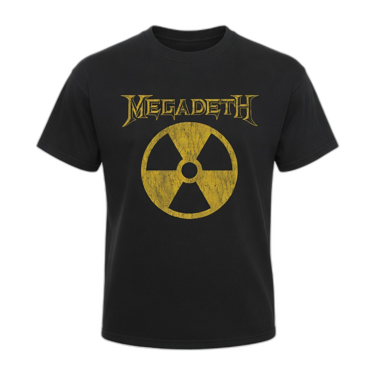 Megadeth Radioactive Graphic T-Shirt – Black Vintage