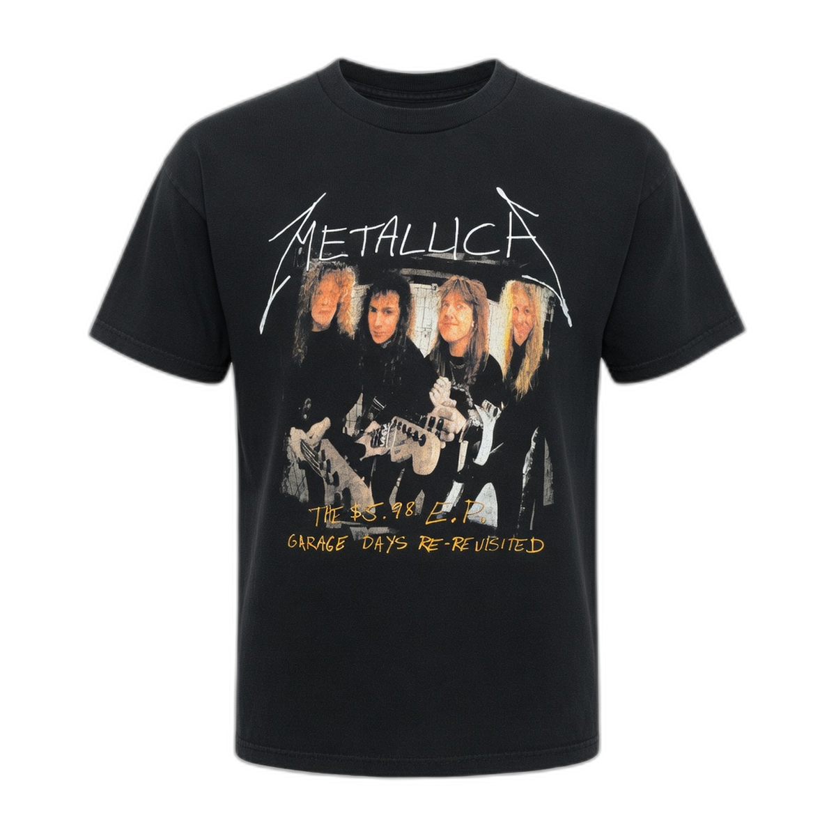 Metallica Garage Days Re-Re-Visit T-Shirt – Black Vintage