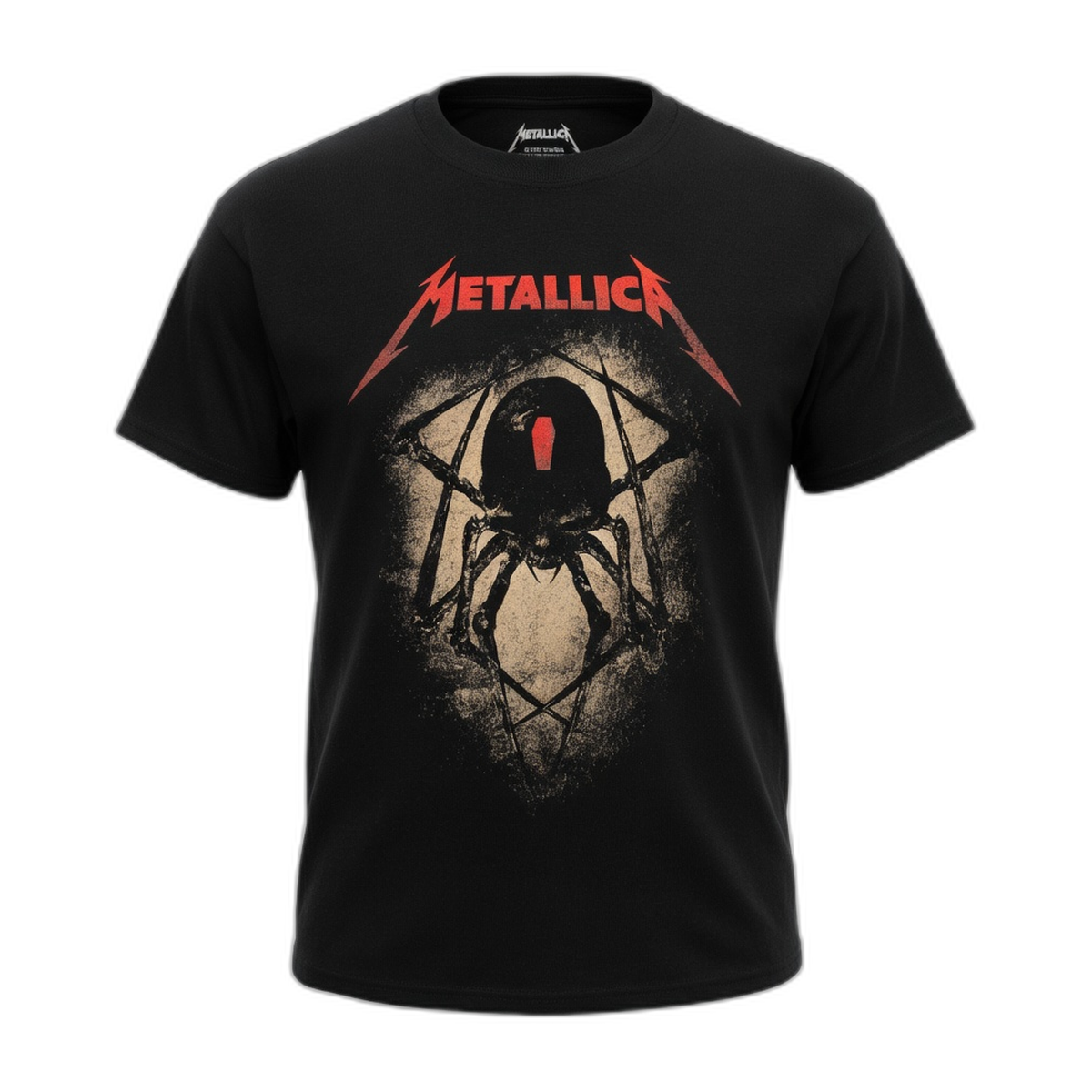 Metallica Spider T-Shirt – Black
