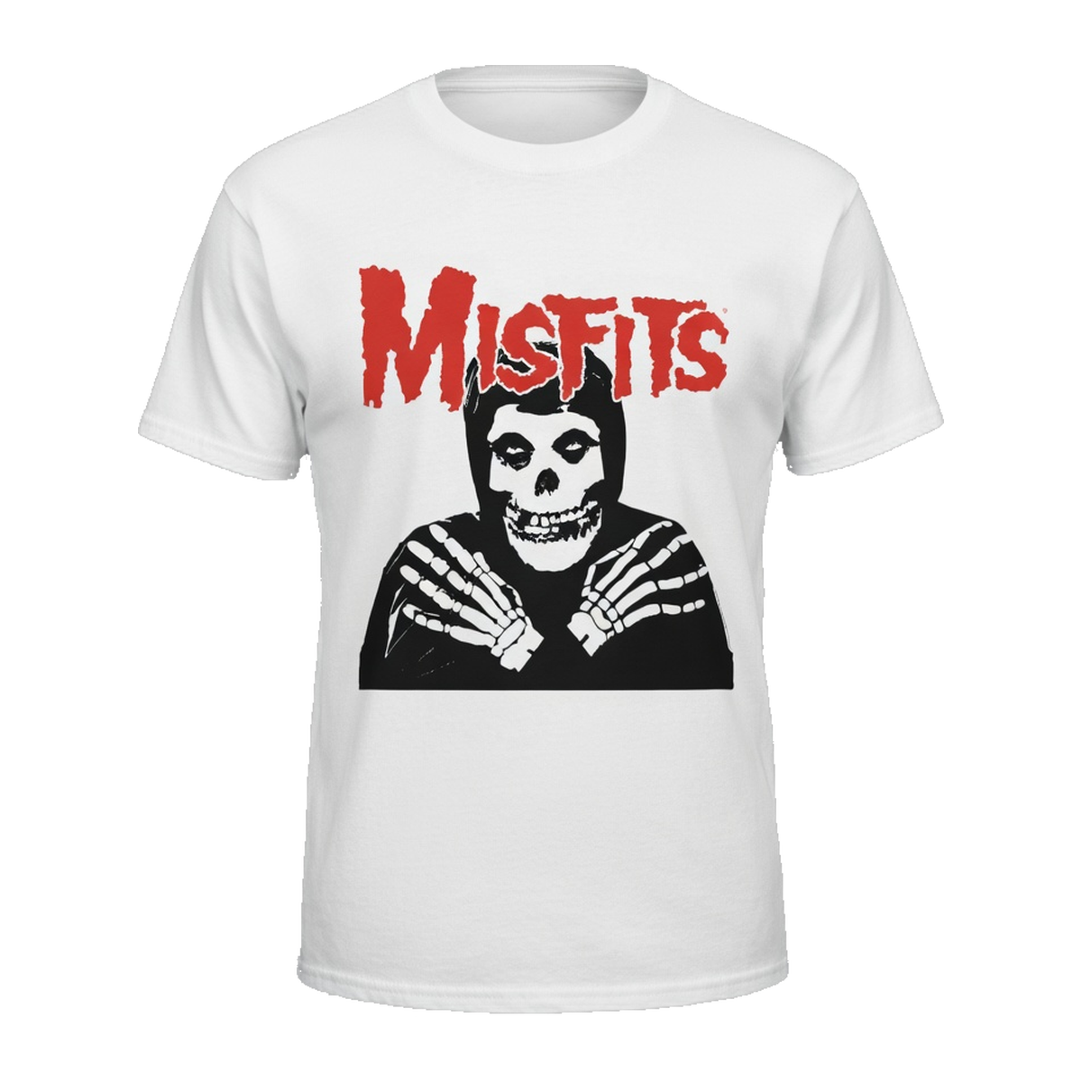 Misfits Arms Crossed Fiend T-Shirt – White