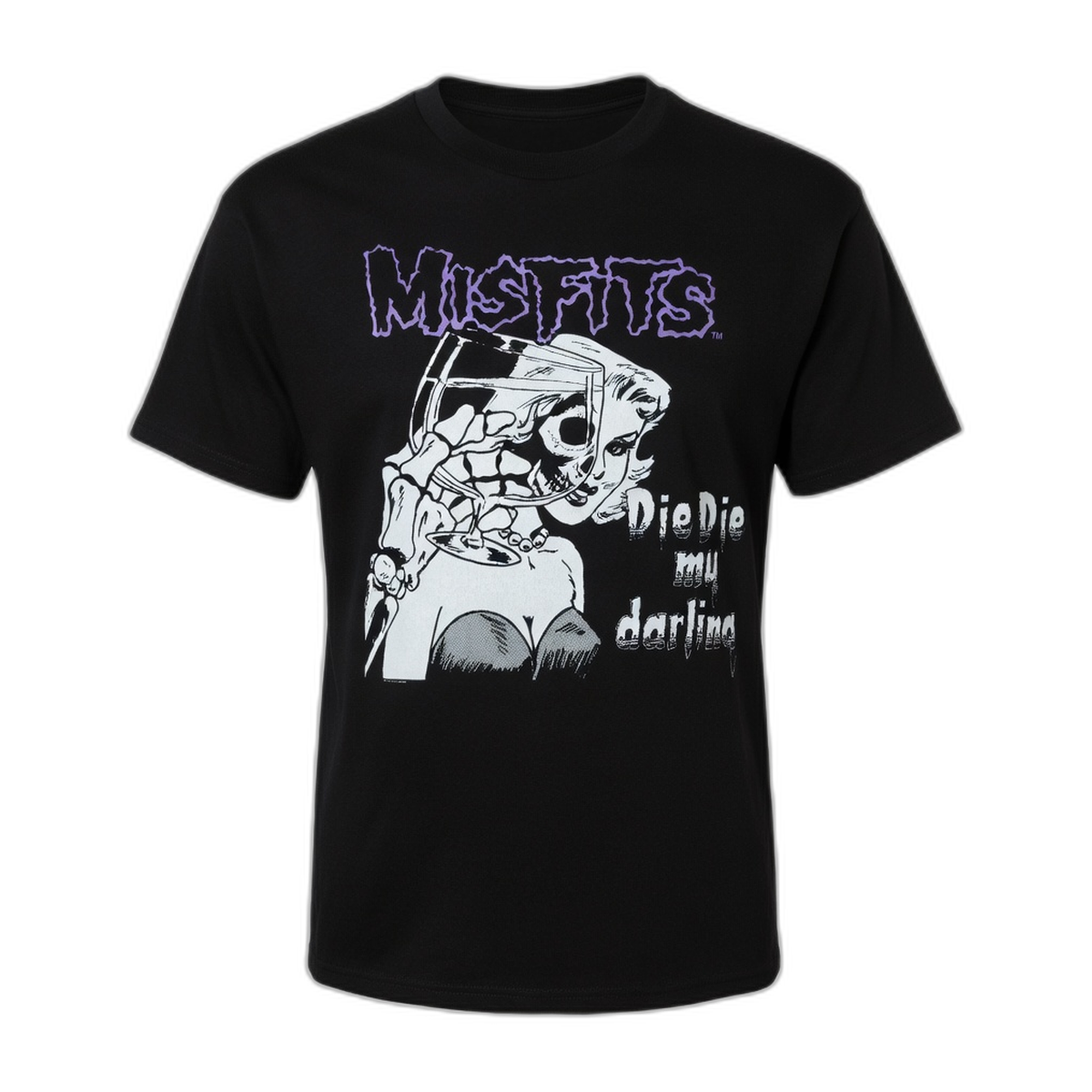 Misfits Die Die My Darling T-Shirt – Black