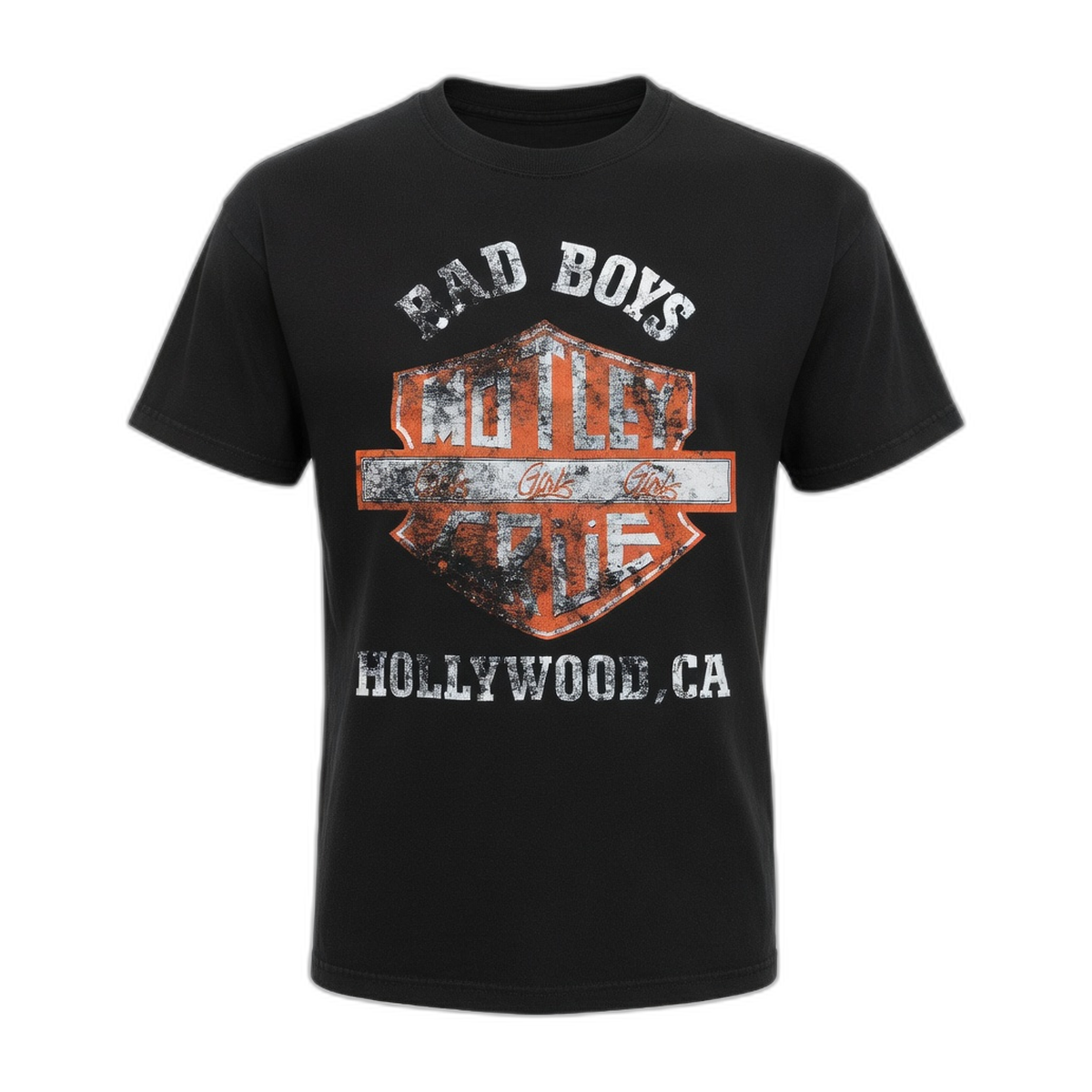 Motley Crue Bad Boys Vintage T-Shirt – Black Vintage