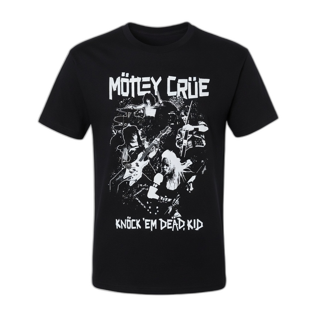 Motley Crue Knock Em' Dead T-Shirt – Black