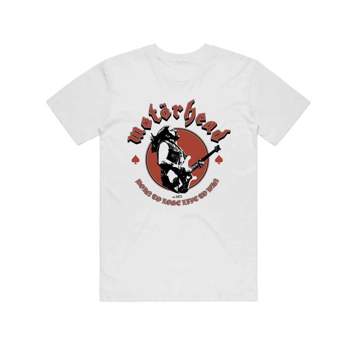 Motorhead Born To Lose 1975 T-Shirt – White