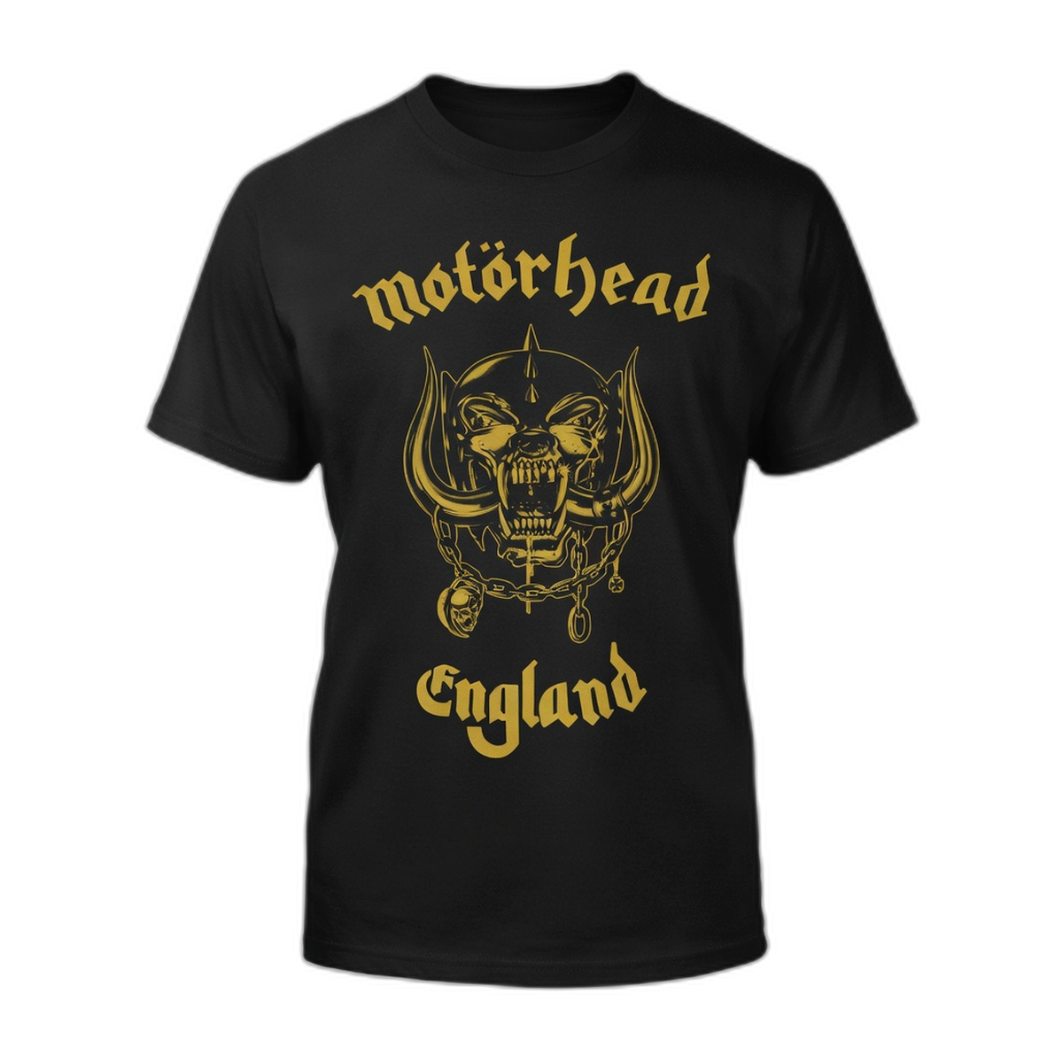 Motorhead Golden England T-Shirt – Black