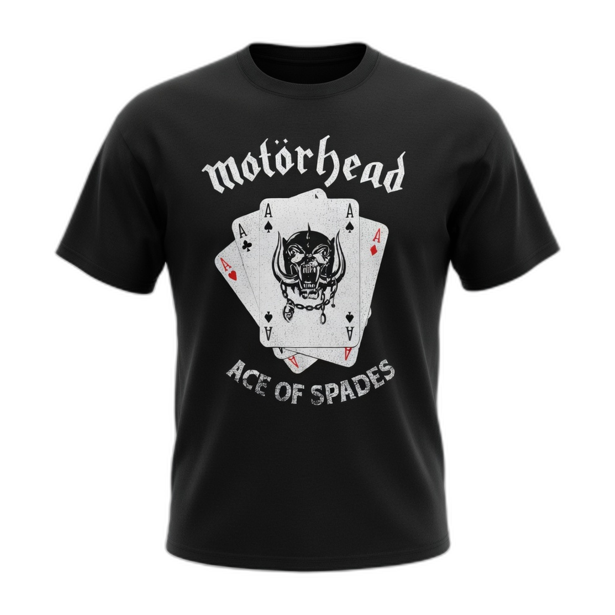 Motorhead Warpig Ace of Spades T-Shirt – Black Vintage