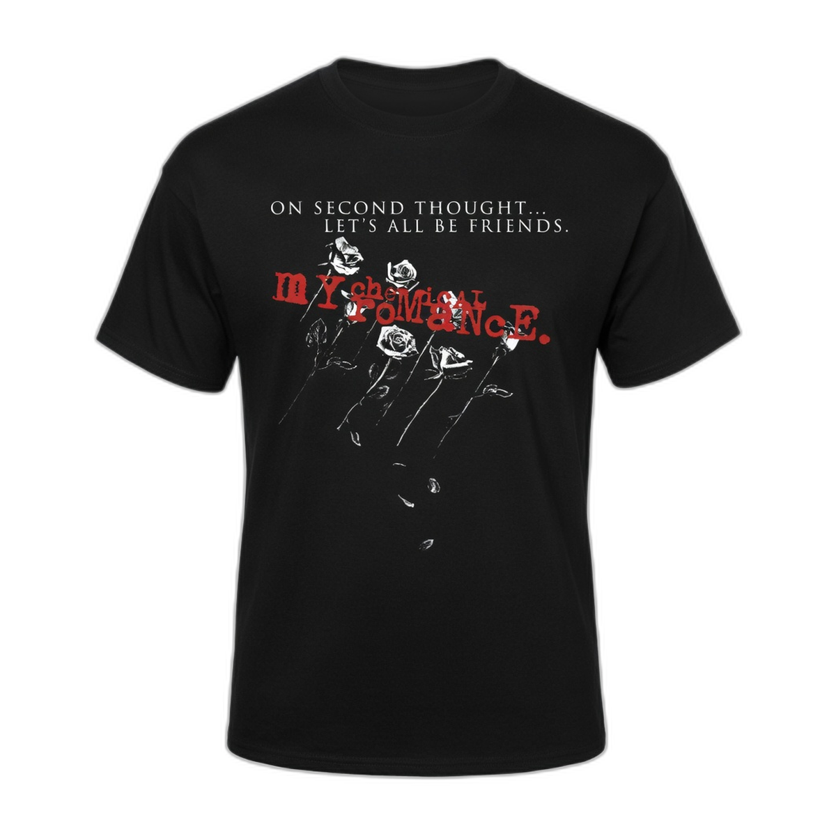 My Chemical Romance Be Friends T-Shirt – Black