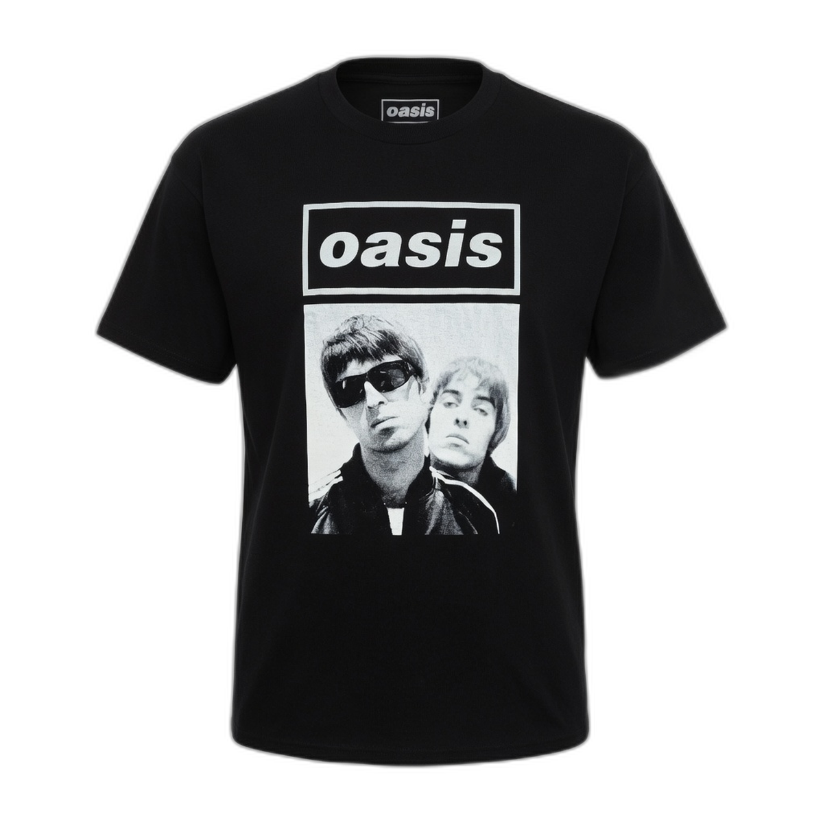 Oasis Photo T-Shirt – Black