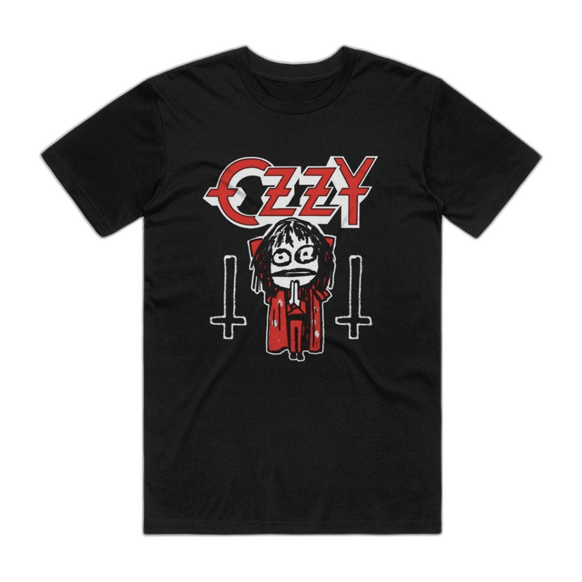 Ozzy Osbourne Lil Man Visual T-Shirt – Black