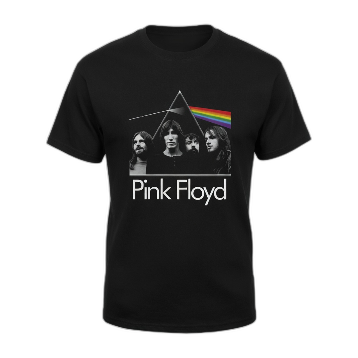 Pink Floyd Dark Side of the Moon Photo T-Shirt – Black