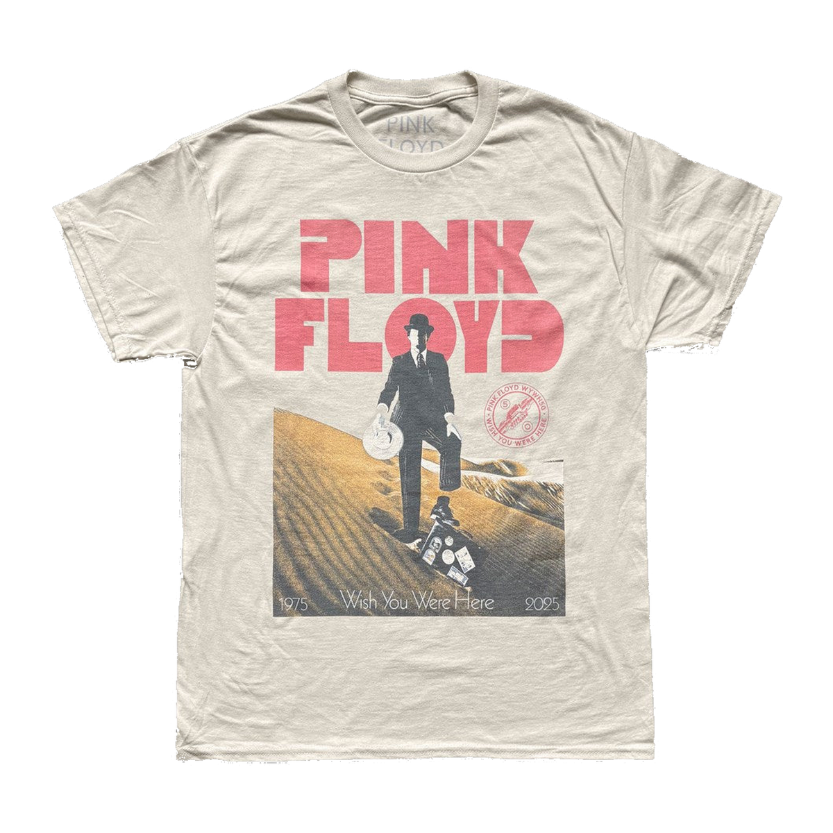 Pink Floyd Invisible Man T-Shirt – Natural