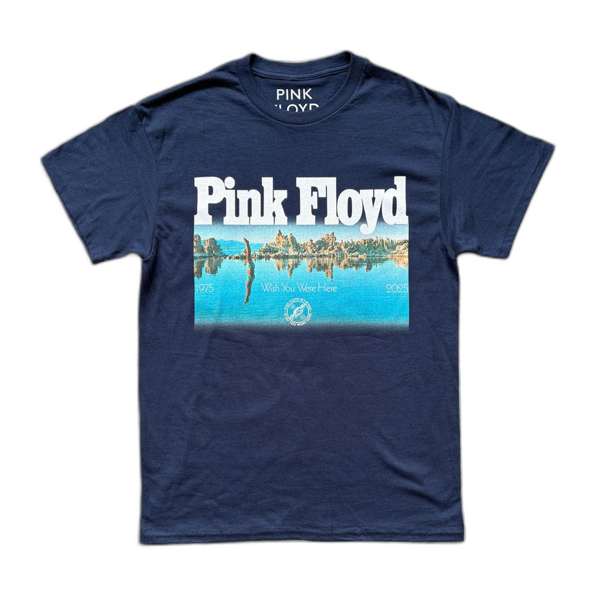 Pink Floyd Wish You Were Here Diver T-Shirt – Navy