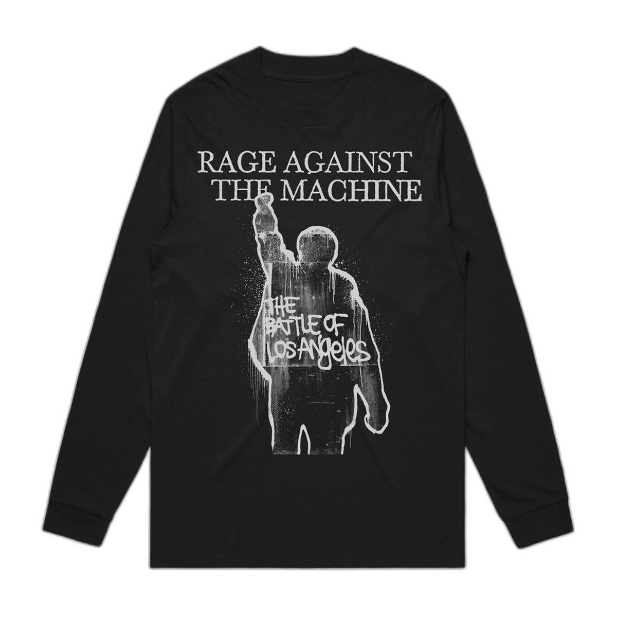Rage Against The Machine Battle of LA Longsleeve – Black