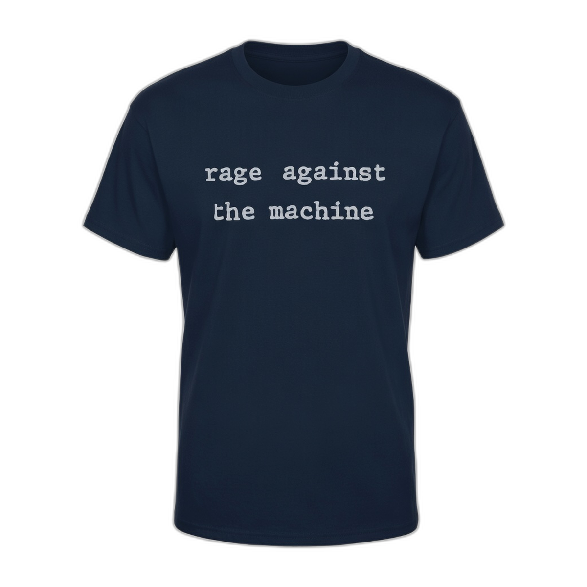 Rage Against The Machine Original Logo T-Shirt – Navy