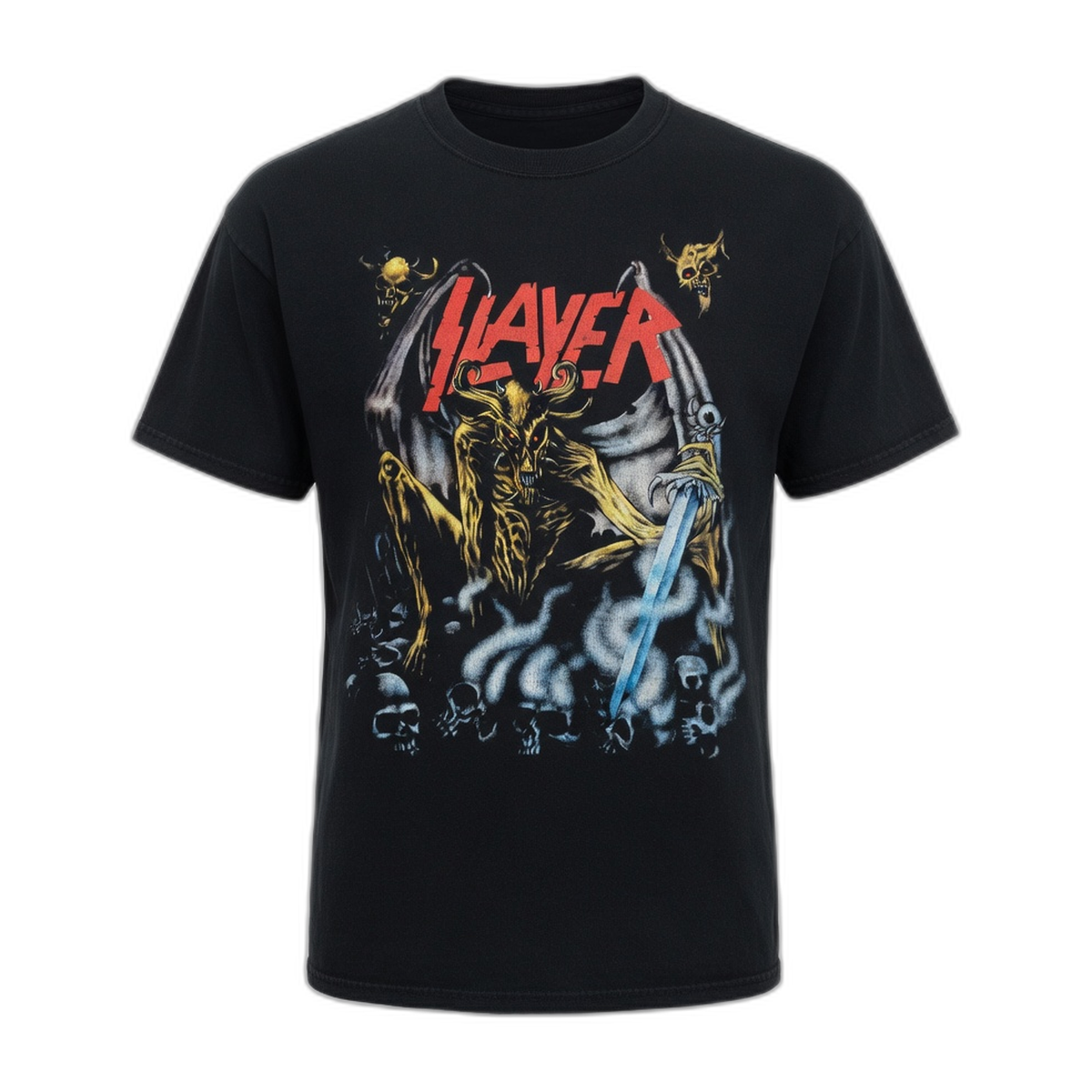 Slayer Airbrush Demon Vintage T-Shirt – Black Vintage