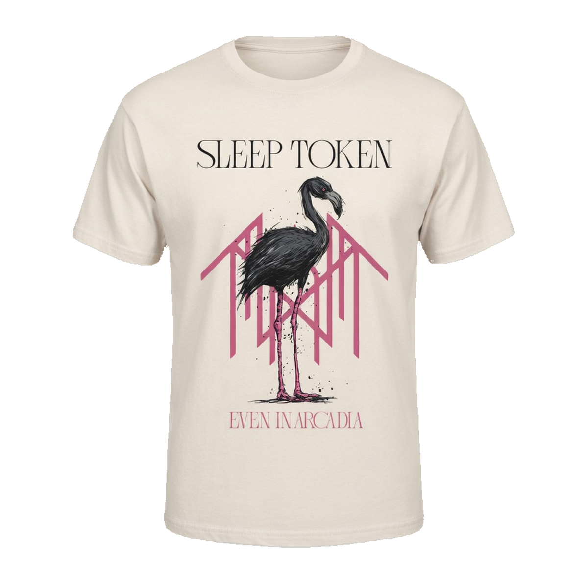 Sleep Token Even in Arcadia Era T-Shirt – Natural