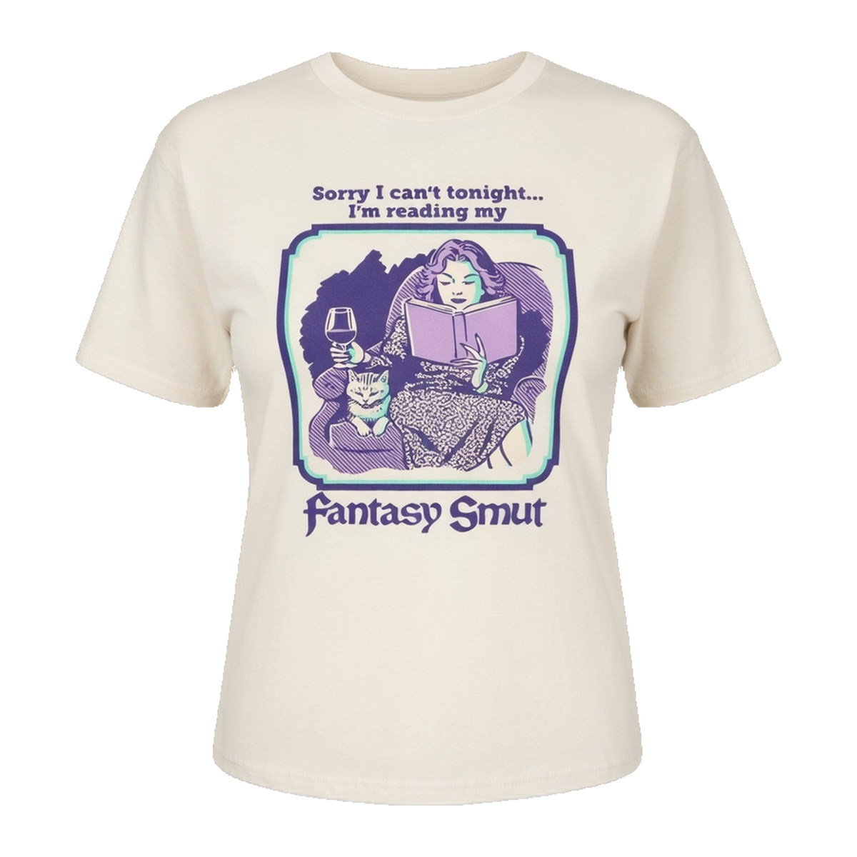 Steven Rhodes Fantasy Smut Crop Top – Womens Cream