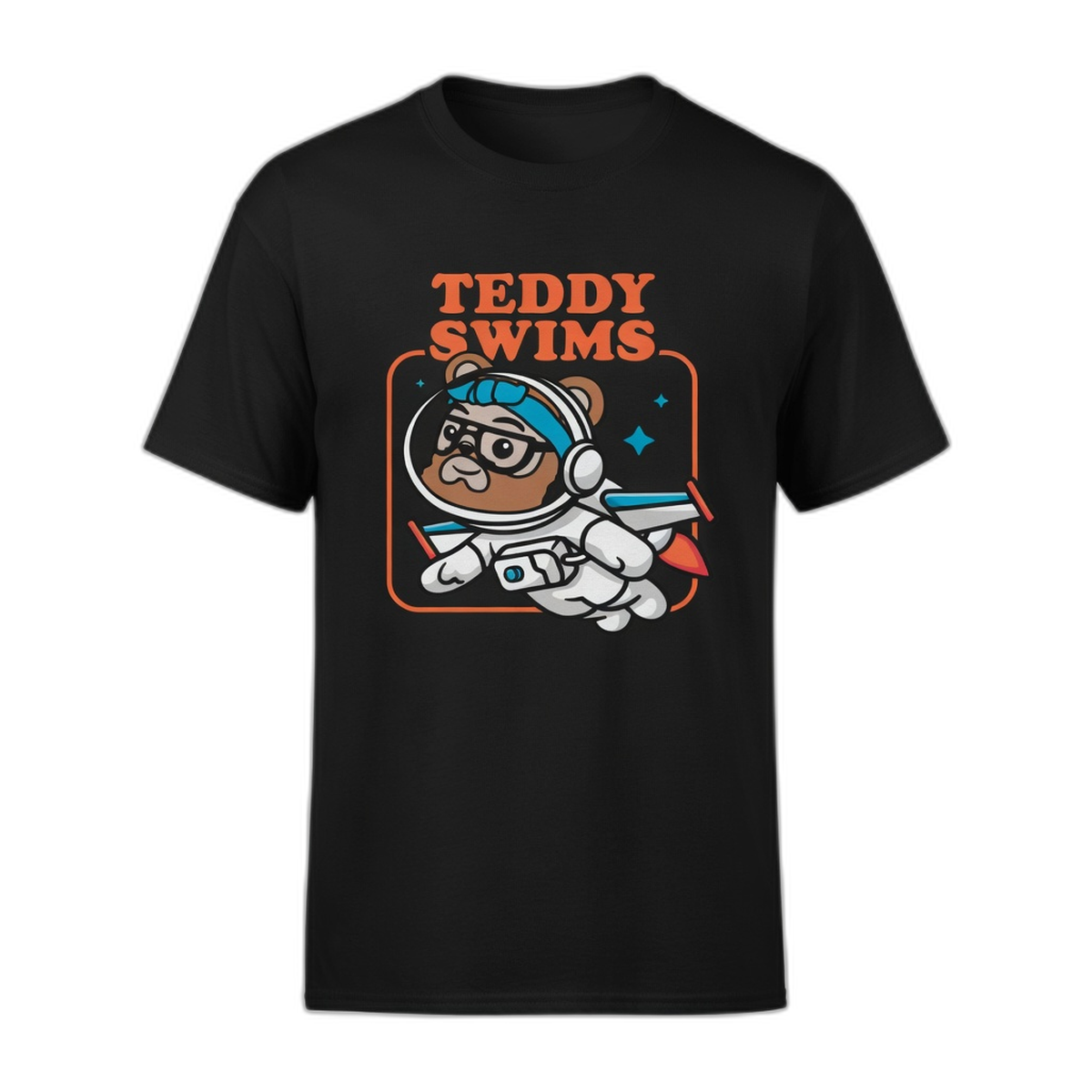 Teddy Swims Astronaut T-Shirt – Black