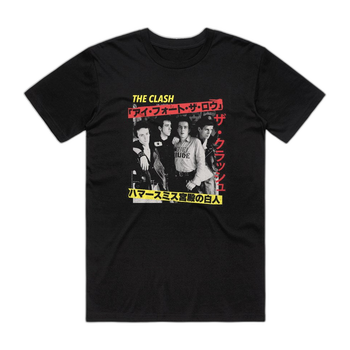 The Clash London Call Japan T-Shirt – Black