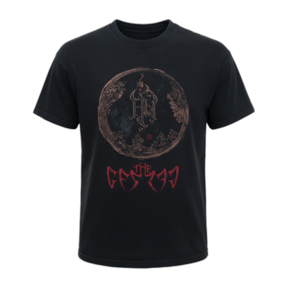 The Hu Seal T-Shirt – Black Vintage