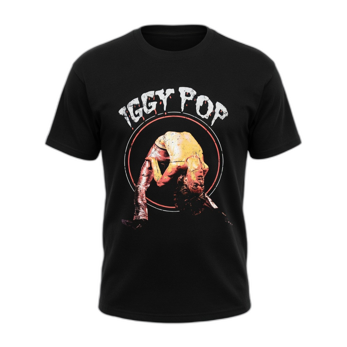 The Stooges Back Bend London 1972 T-Shirt – Black