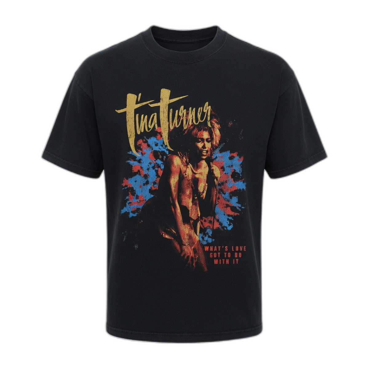Tina Turner What's Love Got To Do With It T-Shirt – Black Vintage