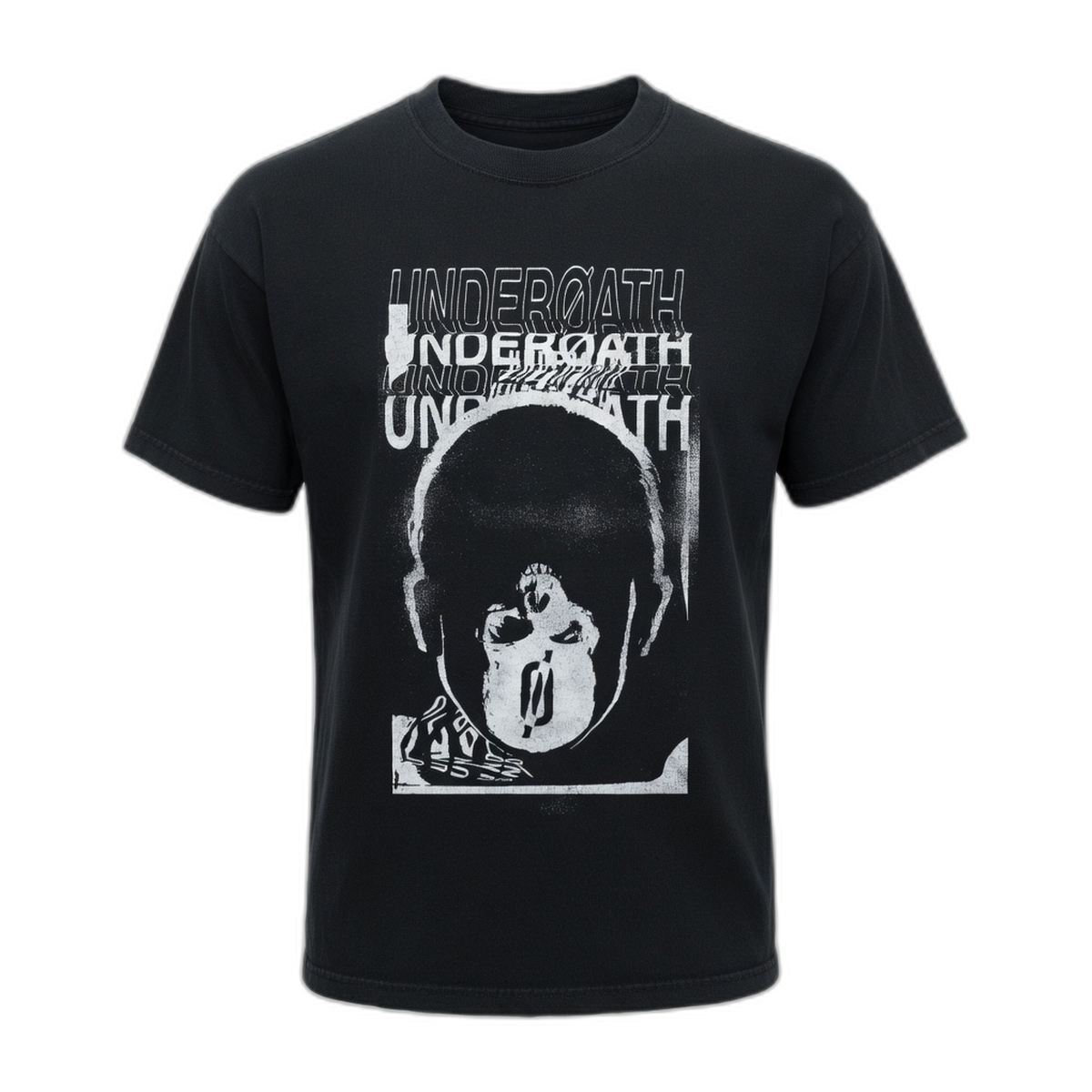 Underoath Mask Era Vintage T-Shirt – Black Vintage