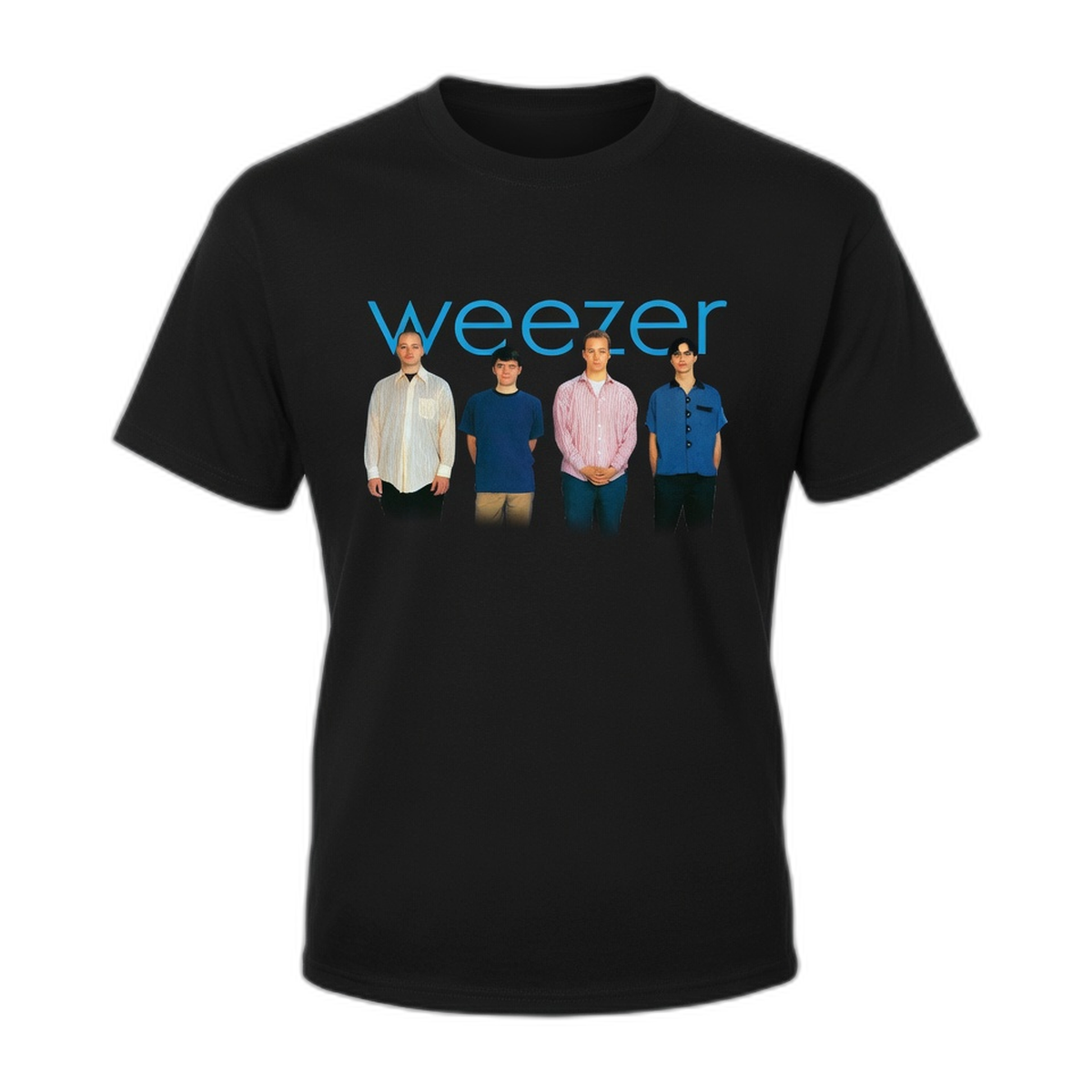 Weezer Blue Album T-Shirt – Black