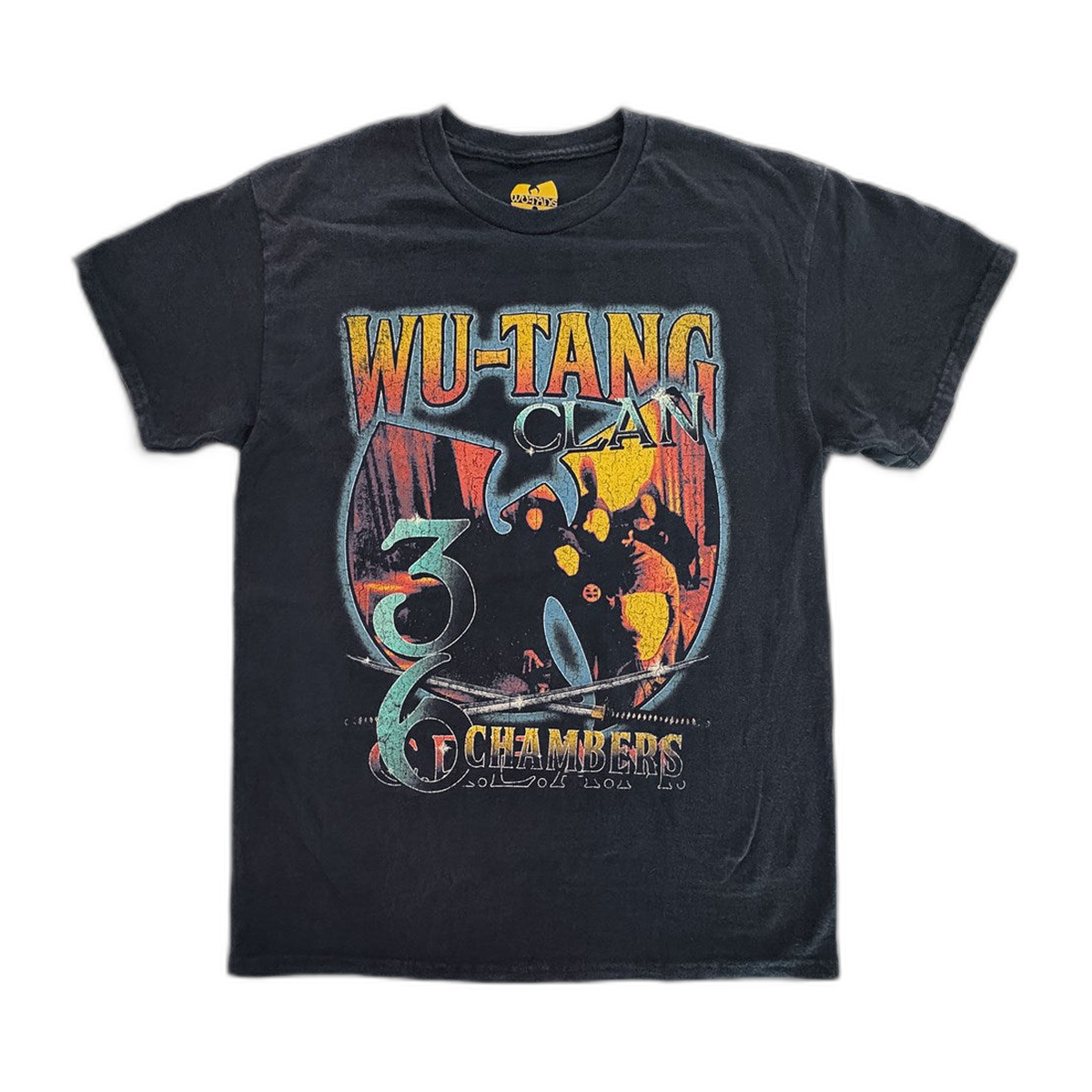 Wu-Tang Clan 36 Chambers Era T-Shirt – Black Vintage