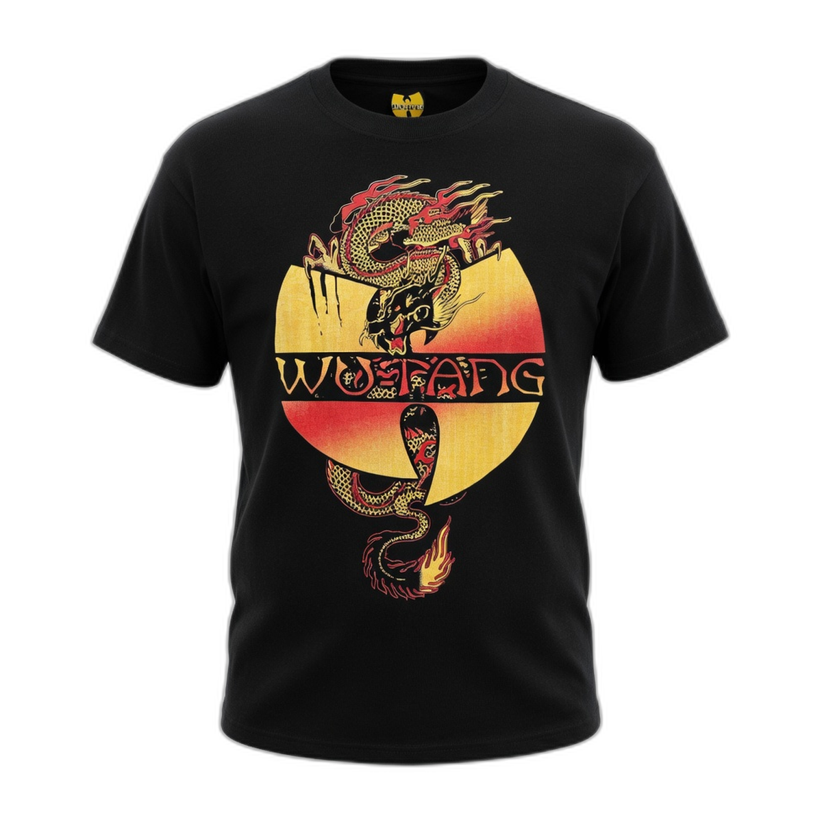 Wu-Tang Clan Golden Dragon T-Shirt – Black