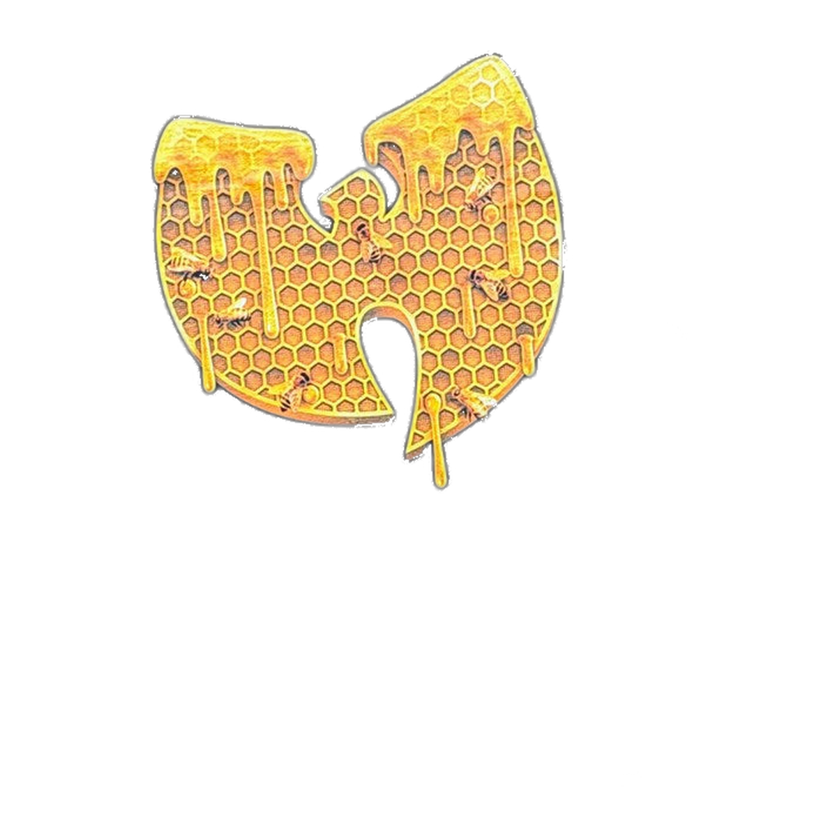 Wu-Tang Clan Honeycomb T-Shirt – Black