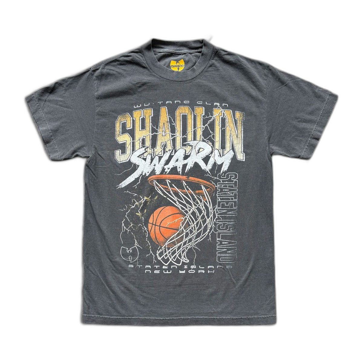 Wu-Tang Clan Shaolin Swarm T-Shirt – Faded Black