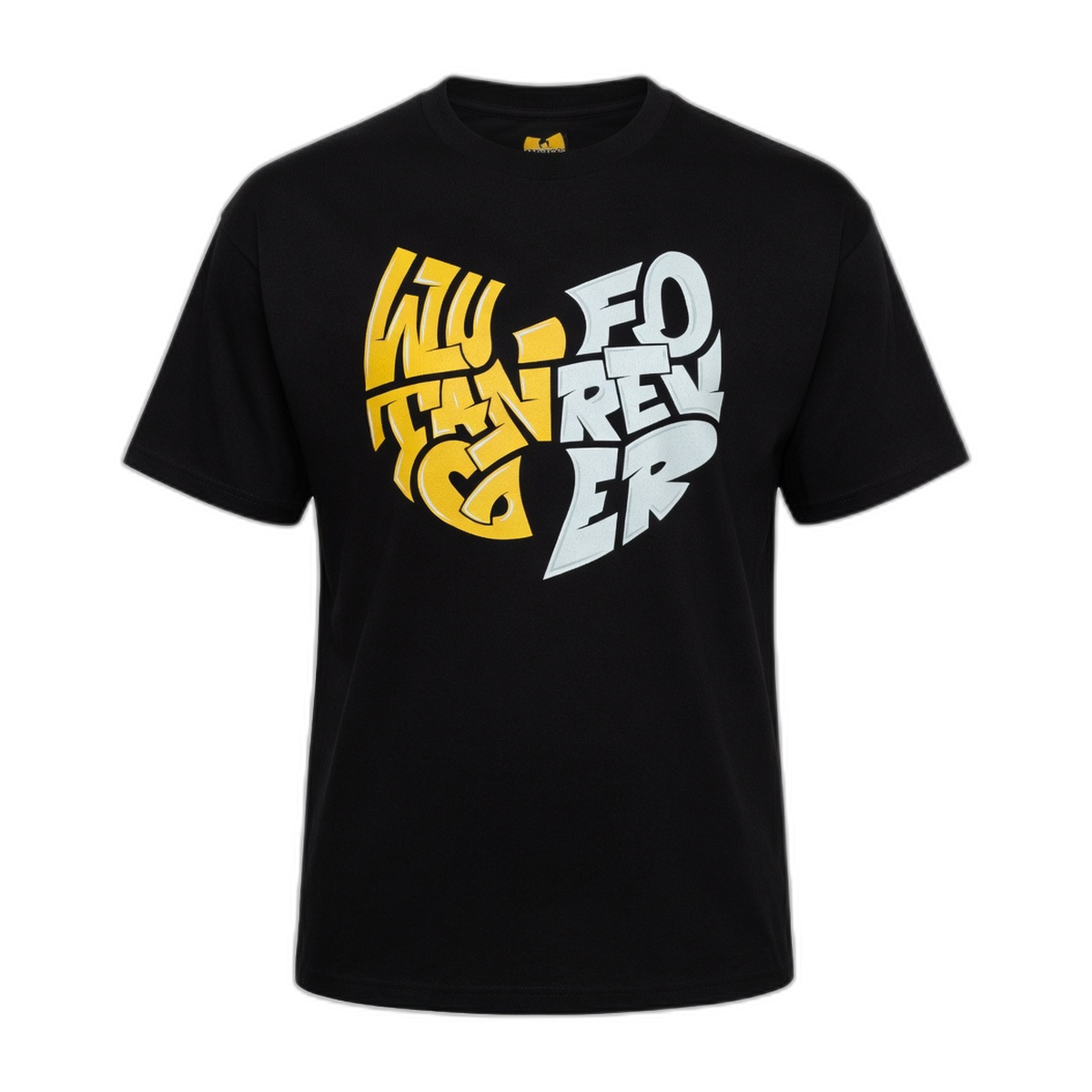 Wu-Tang Clan Stacked Graffiti T-Shirt – Black