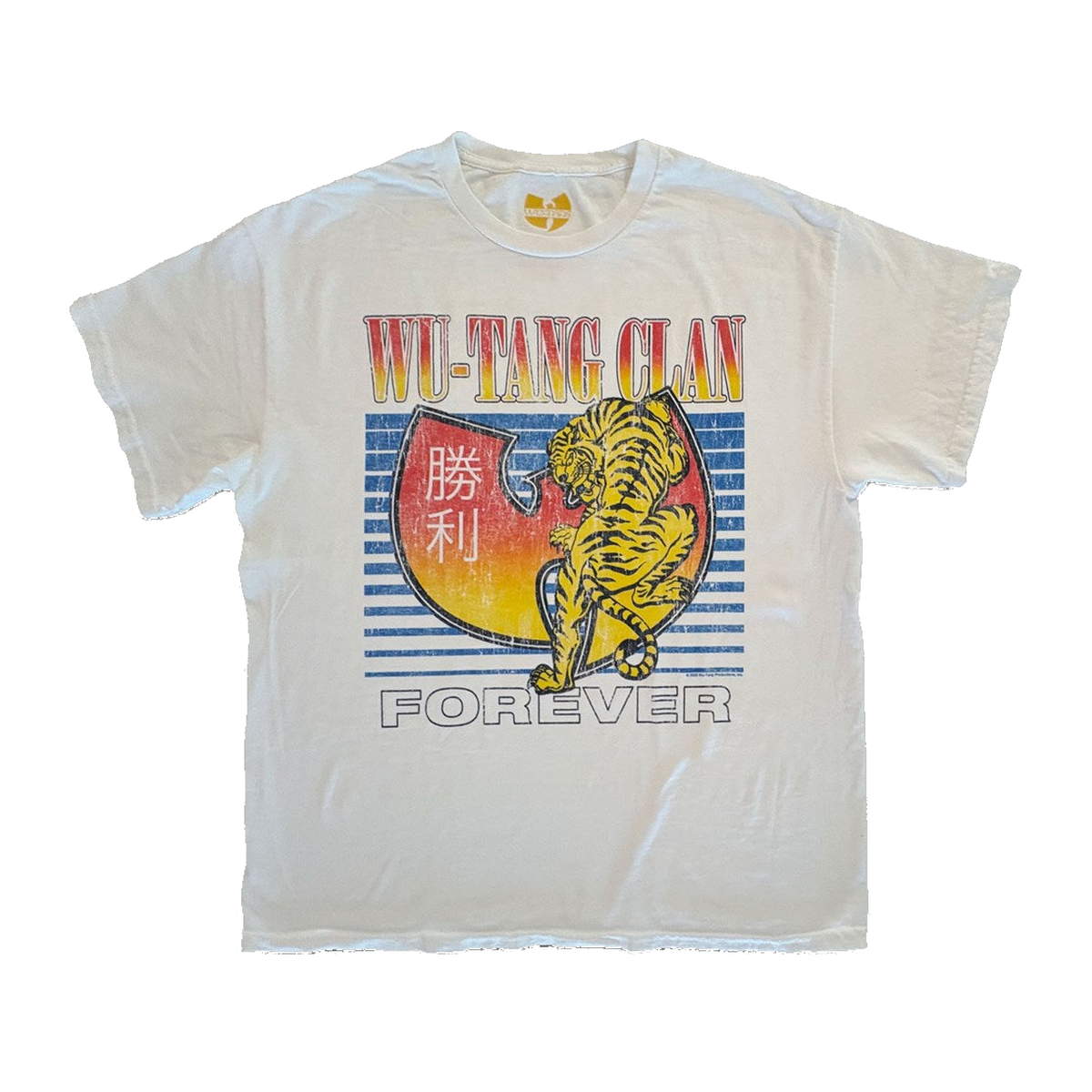 Wu-Tang Clan Victory Tiger T-Shirt – White Vintage